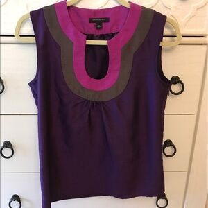 Banana Republic Purple and Pink Tank Top